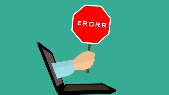 mistake, 404 error, computer